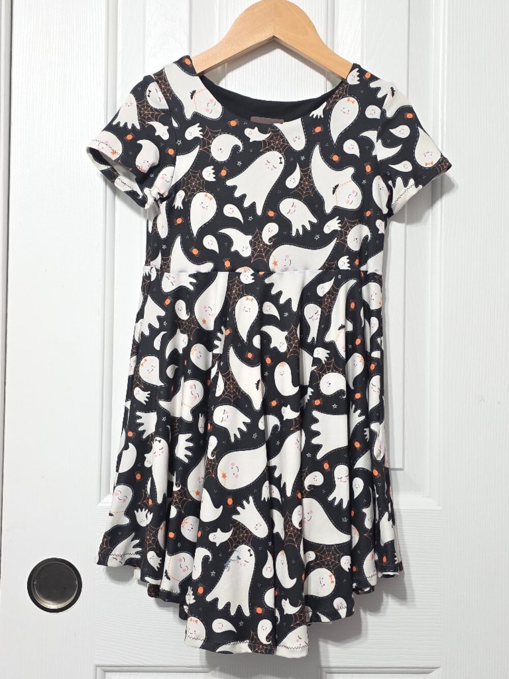 Girls Halloween Ghost Dress, 6